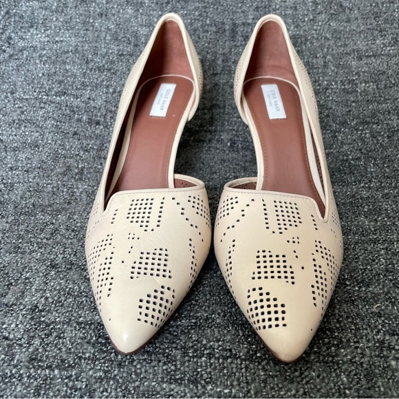 Cole Haan Cream Heels - Picture 2 of 9
